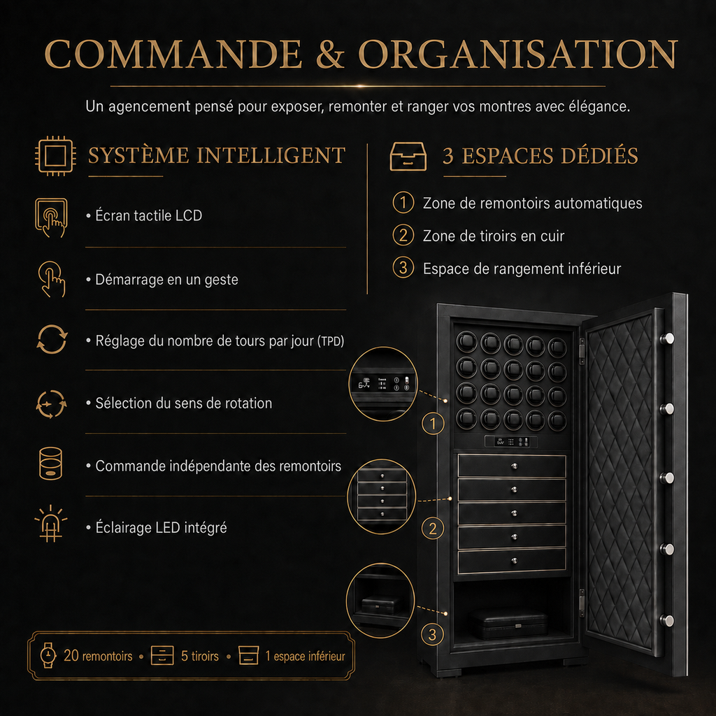 Coffre-Fort pour Montres | L'Empire