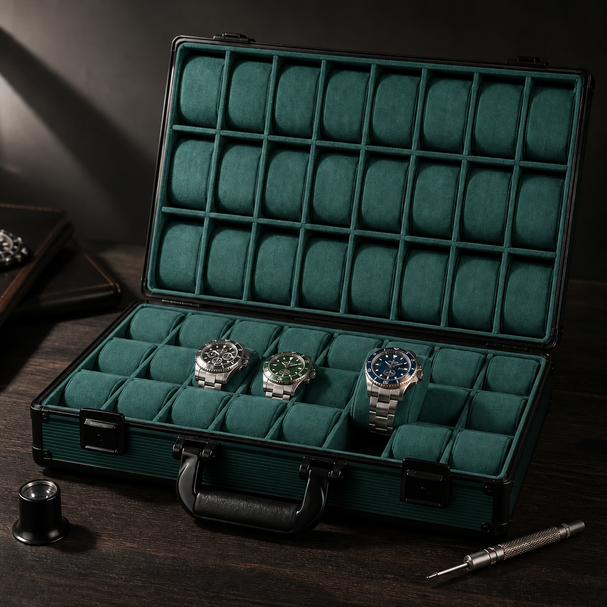 Boîte pour 48 Montres | L’Arsenal XLVIII