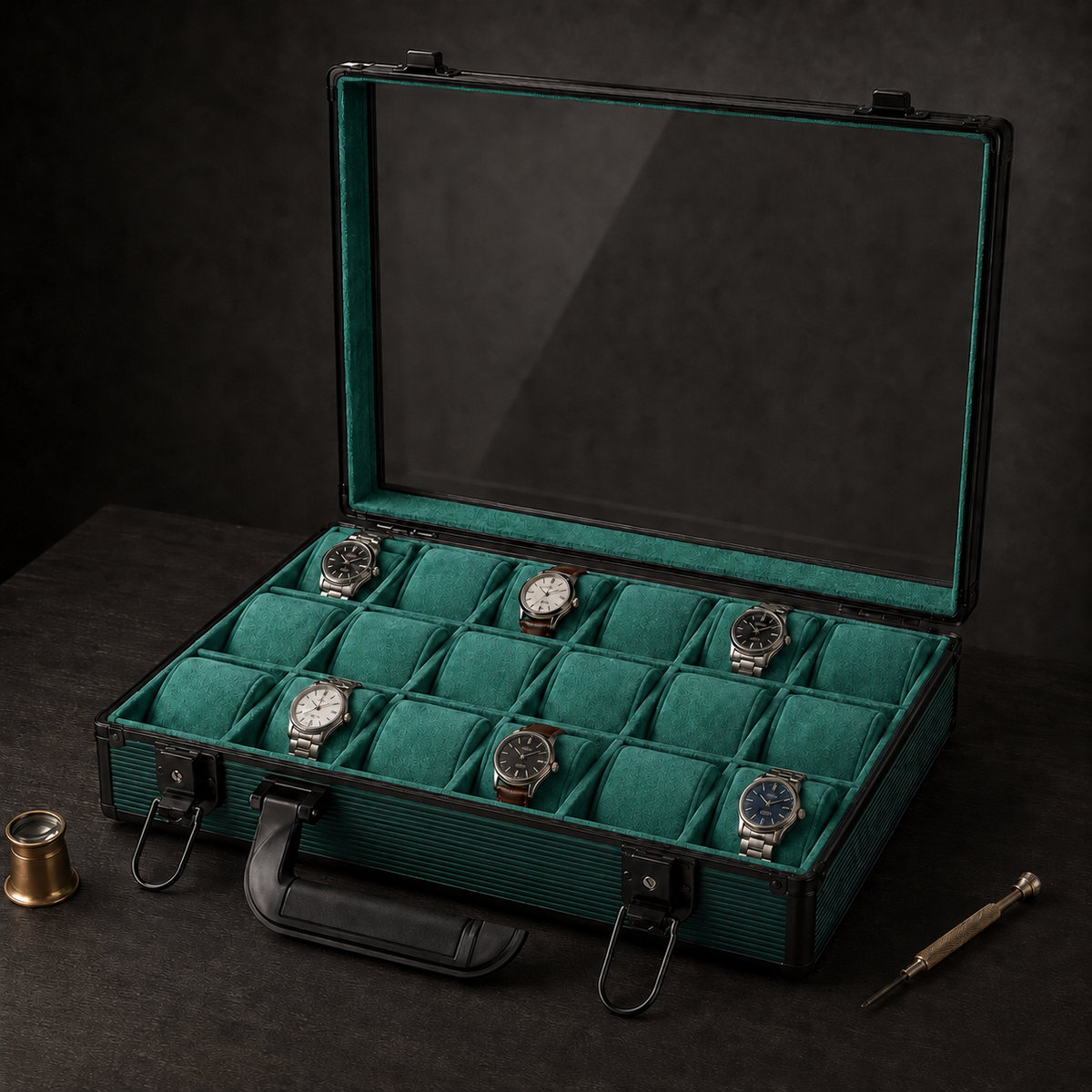 Boîte pour 18 Montres | L’Arsenal XVIII