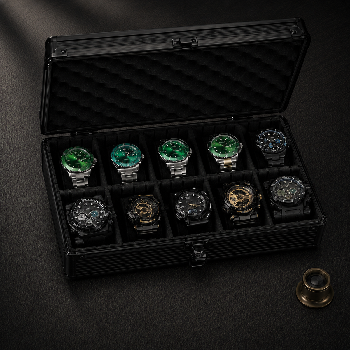 Boîte pour 10 Montres | La Nuit Royale