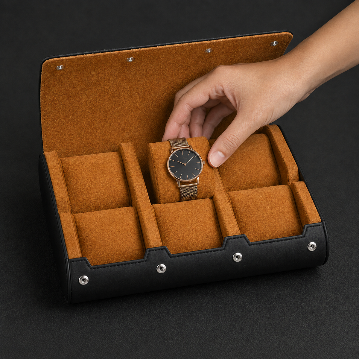 Étui pour 6 Montres | Le Grand Voyageur