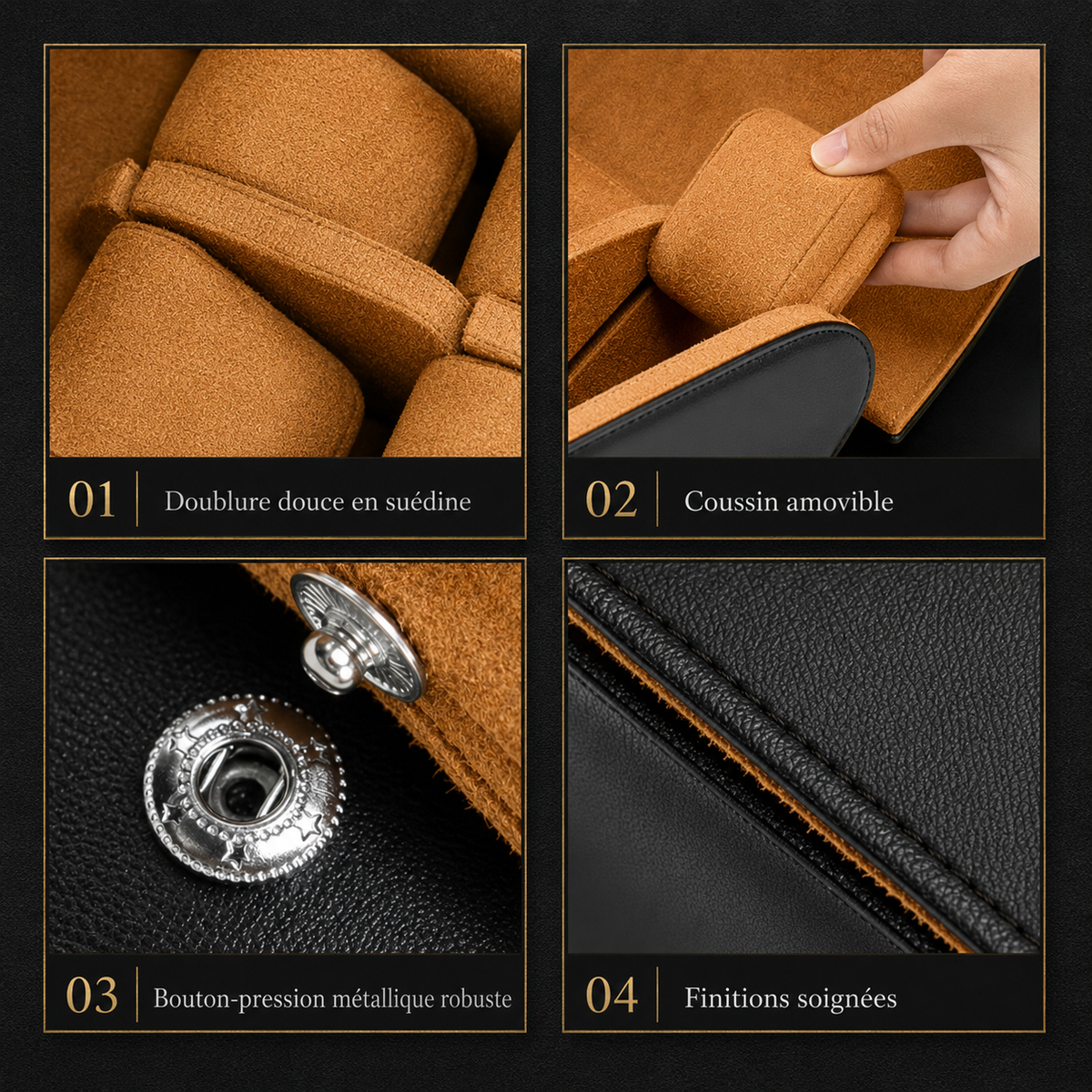 Étui pour 6 Montres | Le Grand Voyageur