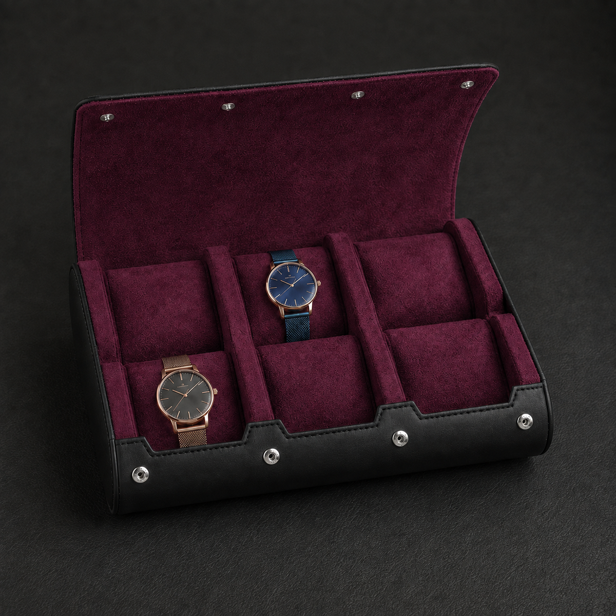 Étui pour 6 Montres | Le Grand Voyageur