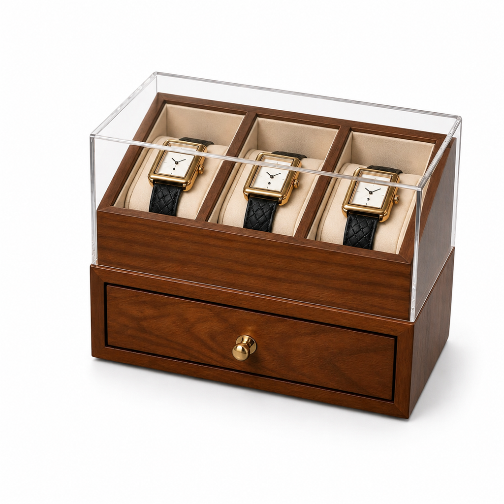 Boîte pour 3 Montres | Le Marquis