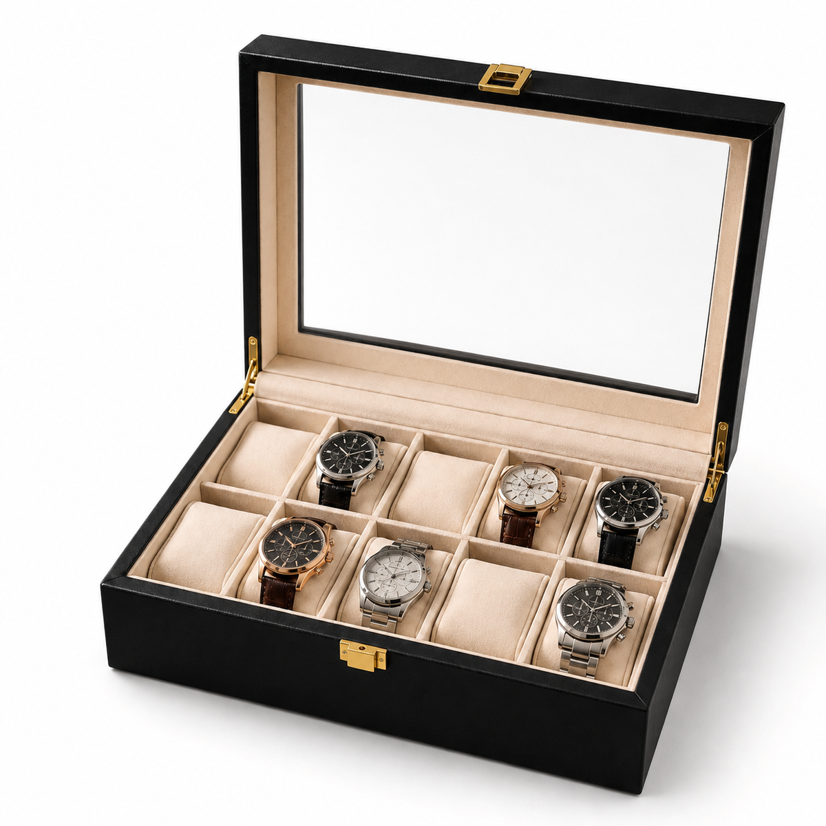 Boîte pour 10 ou 6 Montres  | Le Souverain