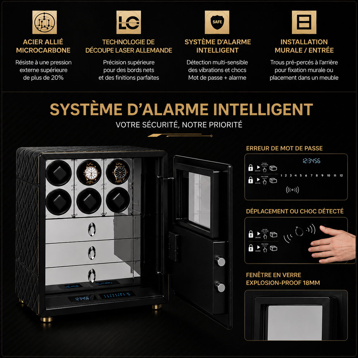 Coffre-Fort pour Montres | Le Vault Imperial