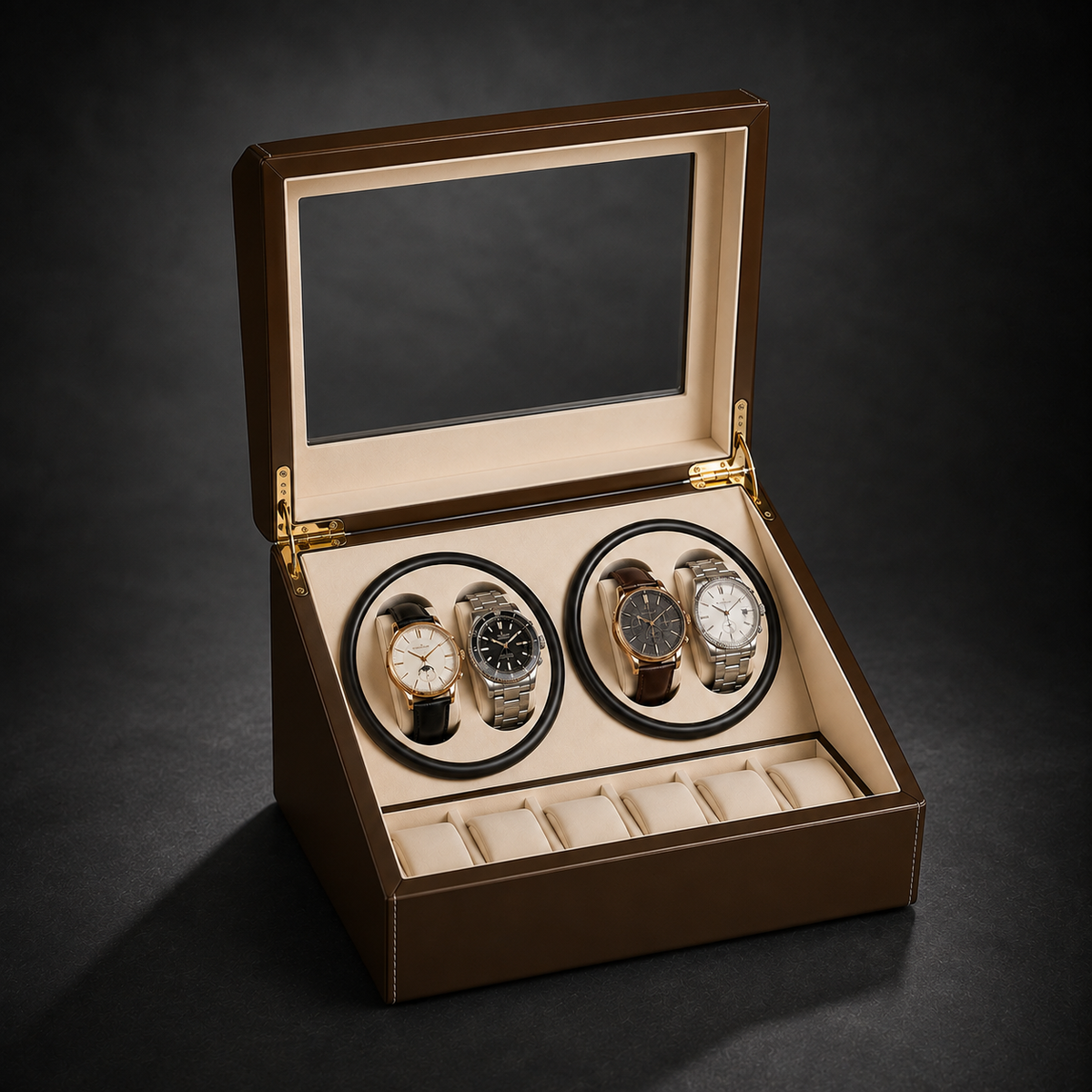 Remontoir Automatique pour 4 Montres | Le Prestige