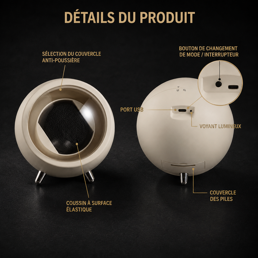 Remontoir Automatique pour 1 Montre | L'Éclipse