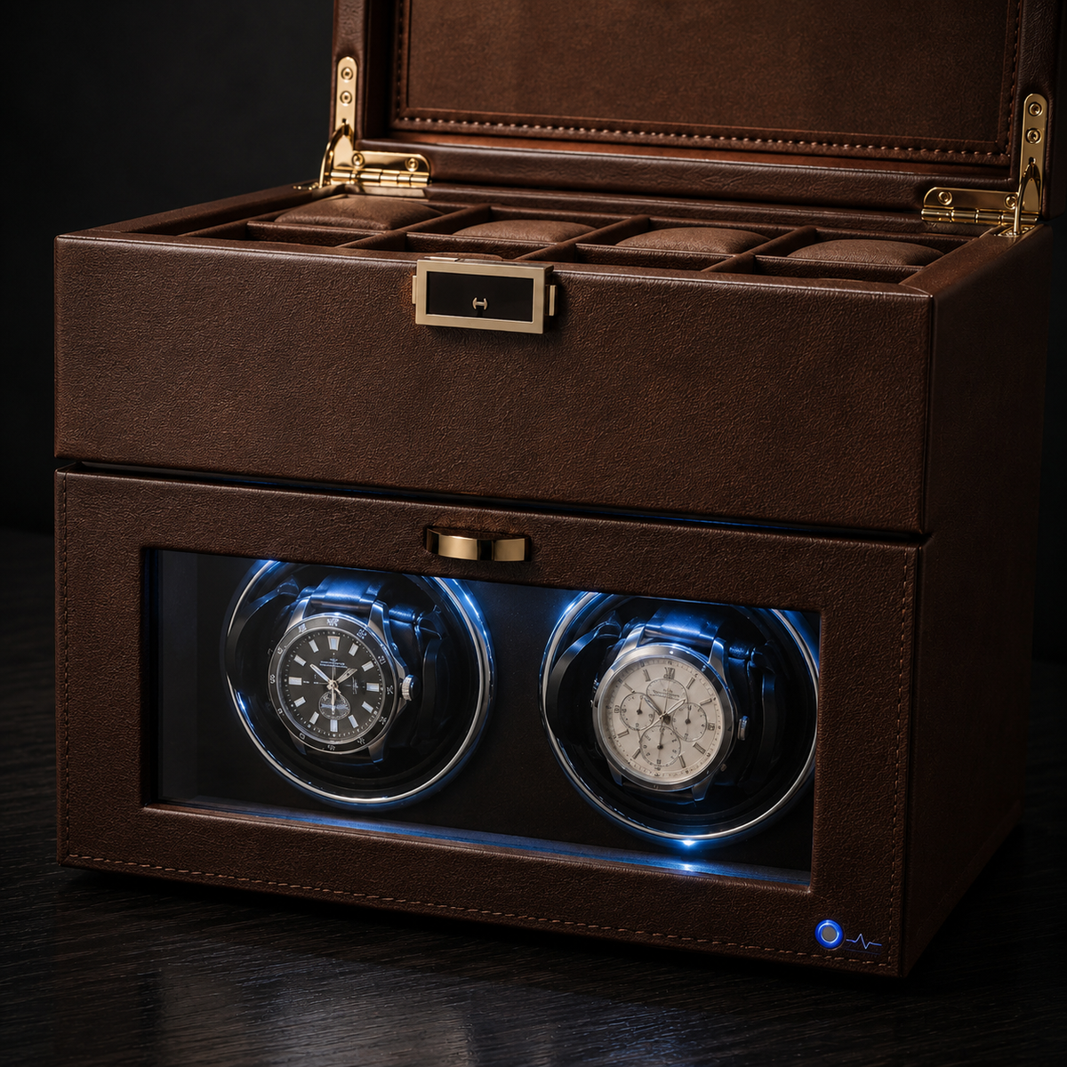 Remontoir Automatique pour 2 Montres | Le Gouverneur
