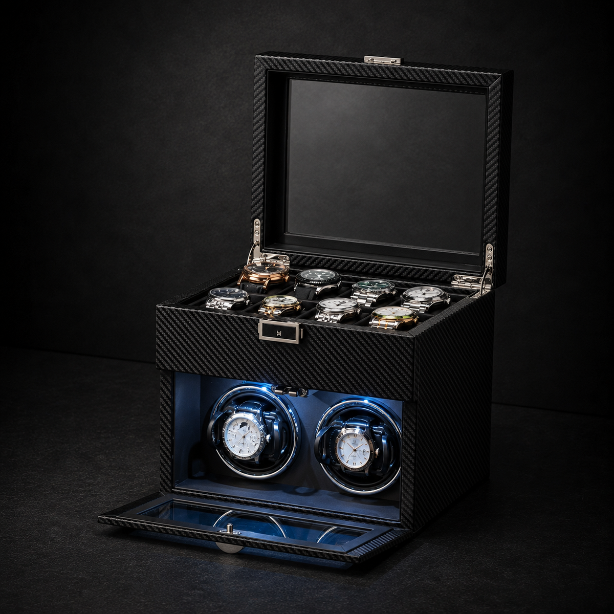 Remontoir Automatique pour 2 Montres | Le Gouverneur