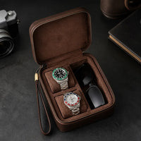 Étui pour 2 Montres | Le Diplomate