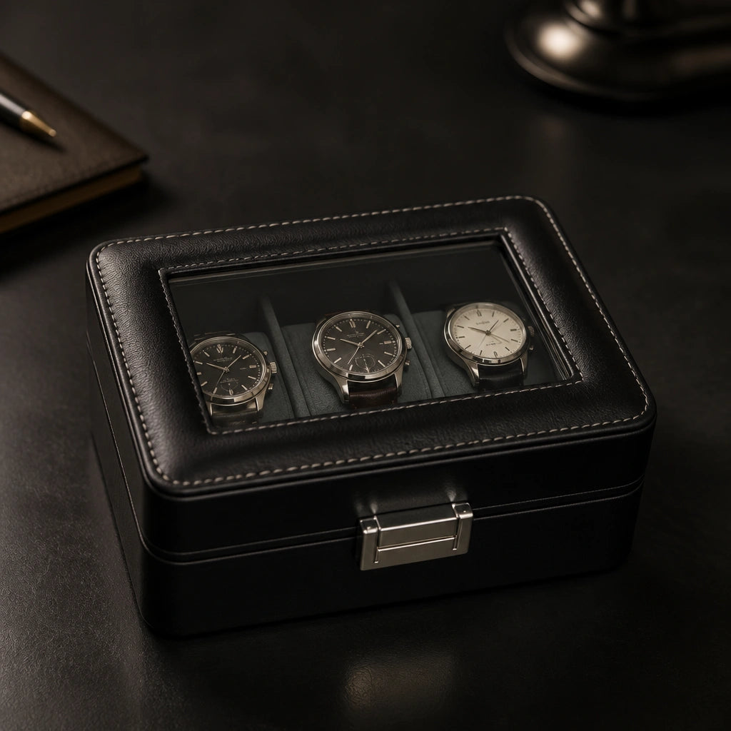 Boîte pour 3 Montres | Le Majordome