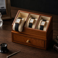 Boîte pour 3 Montres | Le Marquis