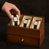 Boîte pour 3 Montres | Le Marquis